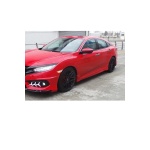 Honda Civic 2016 Fc5/s - Emugen St Marspiye Sağ+sol Set (fiber)