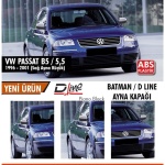 VW Passat B5 Yarasa Ayna Kapağı