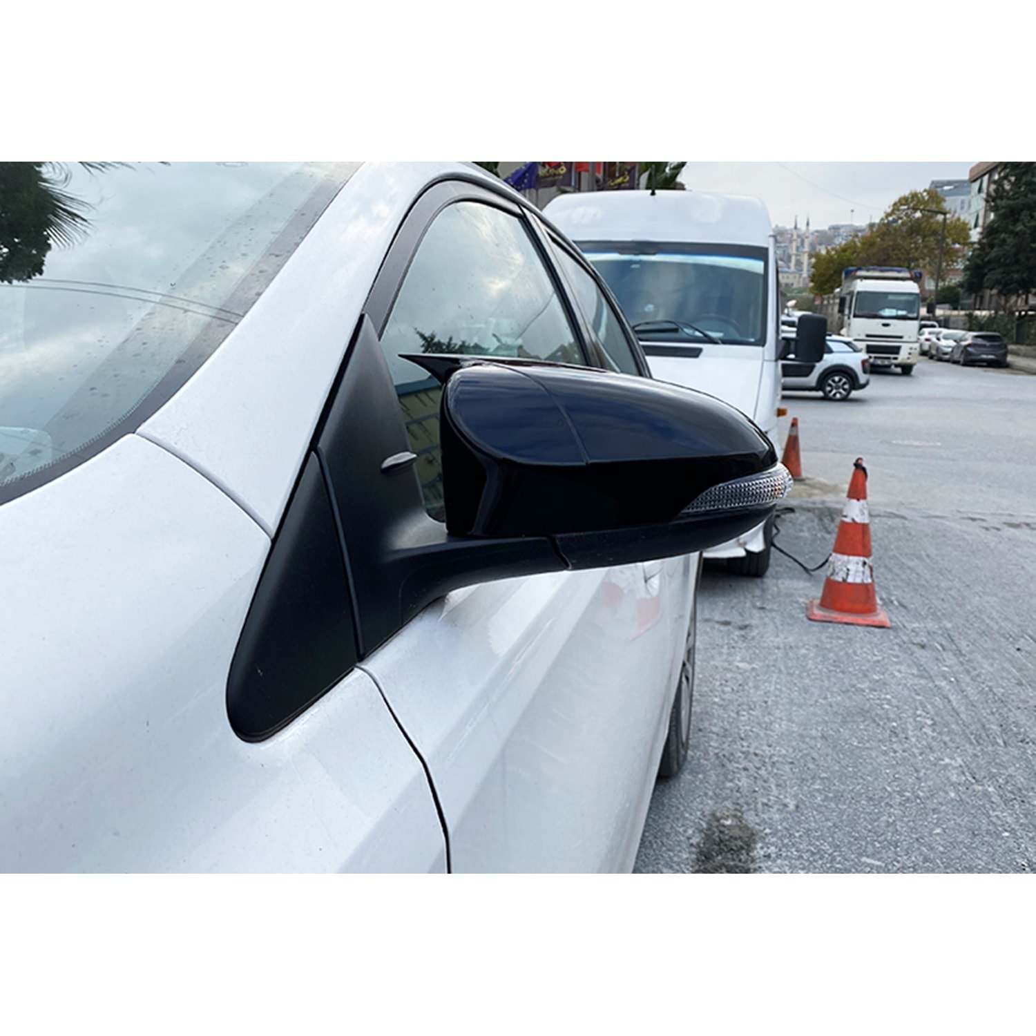 2 TOYOTA COROLLA E170 YARASA AYNA KAPAĞI - Görsel 1