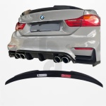 BMW F32 M4 Plastik Spoiler Piano Black
