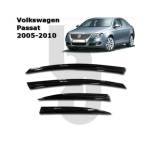 Vw Passat B6 2005-2010 Uyumlu Mugen Cam Rüzgarlığı Seti Piano Black 4'lü