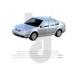 Vw Bora Krom Yan Kapı Çıtası 1998-2004 Uyumlu 4 Kapı P.çelik